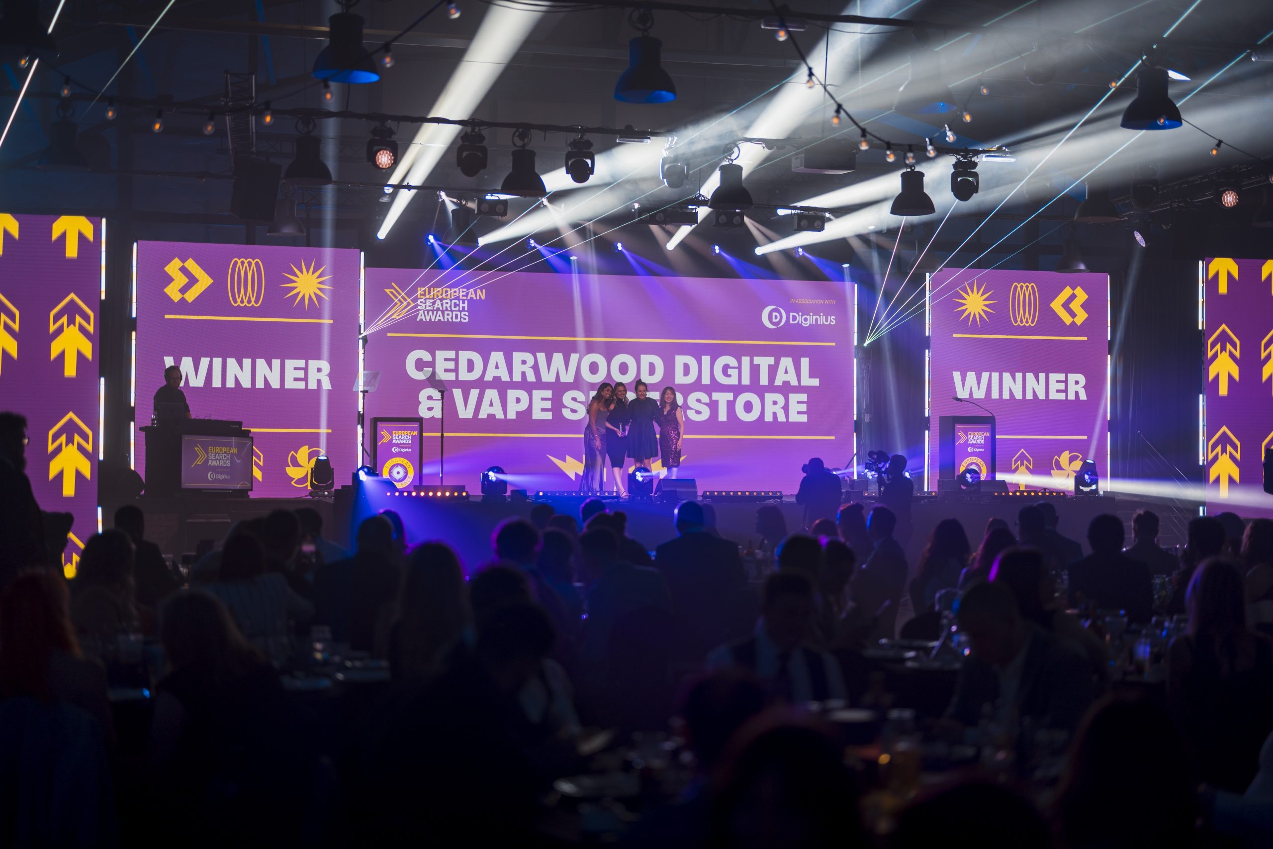Image: Cedarwood Delighted To Take Home Five European Search Awards After A Record Year