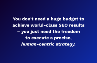 Image: How an independent SEO Consultant at SEOhub achieved remarkable growth by unlocking a client’s hidden dream