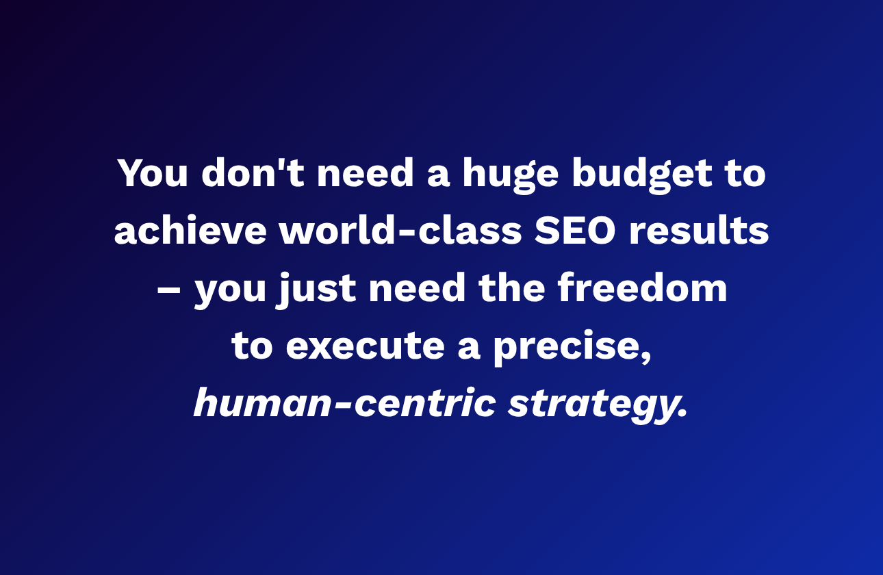Image: How an independent SEO Consultant at SEOhub achieved remarkable growth by unlocking a client’s hidden dream